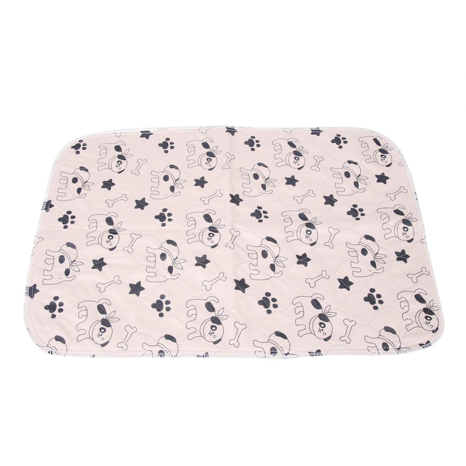 Washable Dog Pee Pads,Waterproof Reusable Puppy Pad with 3-Layers Strong Absorb-Ability, for Preventing Pet from Dirt Floor(80 * 90cm)
