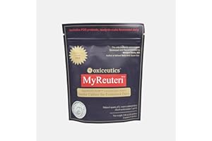 OXICEUTICS MyReuteri™ Complete Starter Culture — LRDR™ + 13 g FOS Prebiotic and Probiotic Live Cultures — Makes 6 Quarts Yogurt-Like Cultured Dairy — Developed with Dr. William Davis