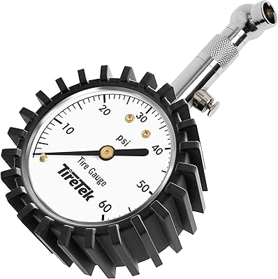 Medidor de presión de neumáticos para automóviles TireTek Premium