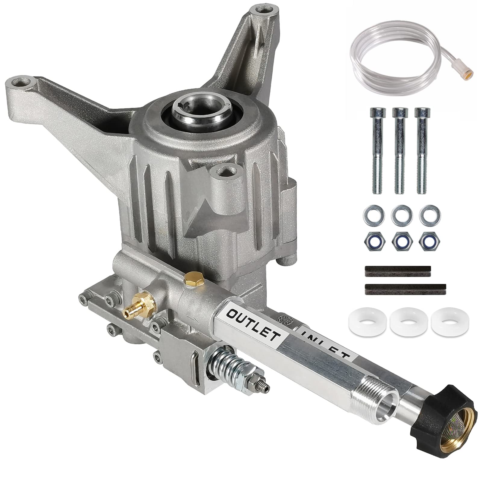 The ROP Shop 3/4" Shaft 3000 PSI Pressure Washer Pump For AR