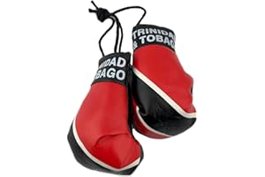 Red Hat Ent Hanging Car Mirror Mini Boxing Gloves (Trinidad and Tobago)