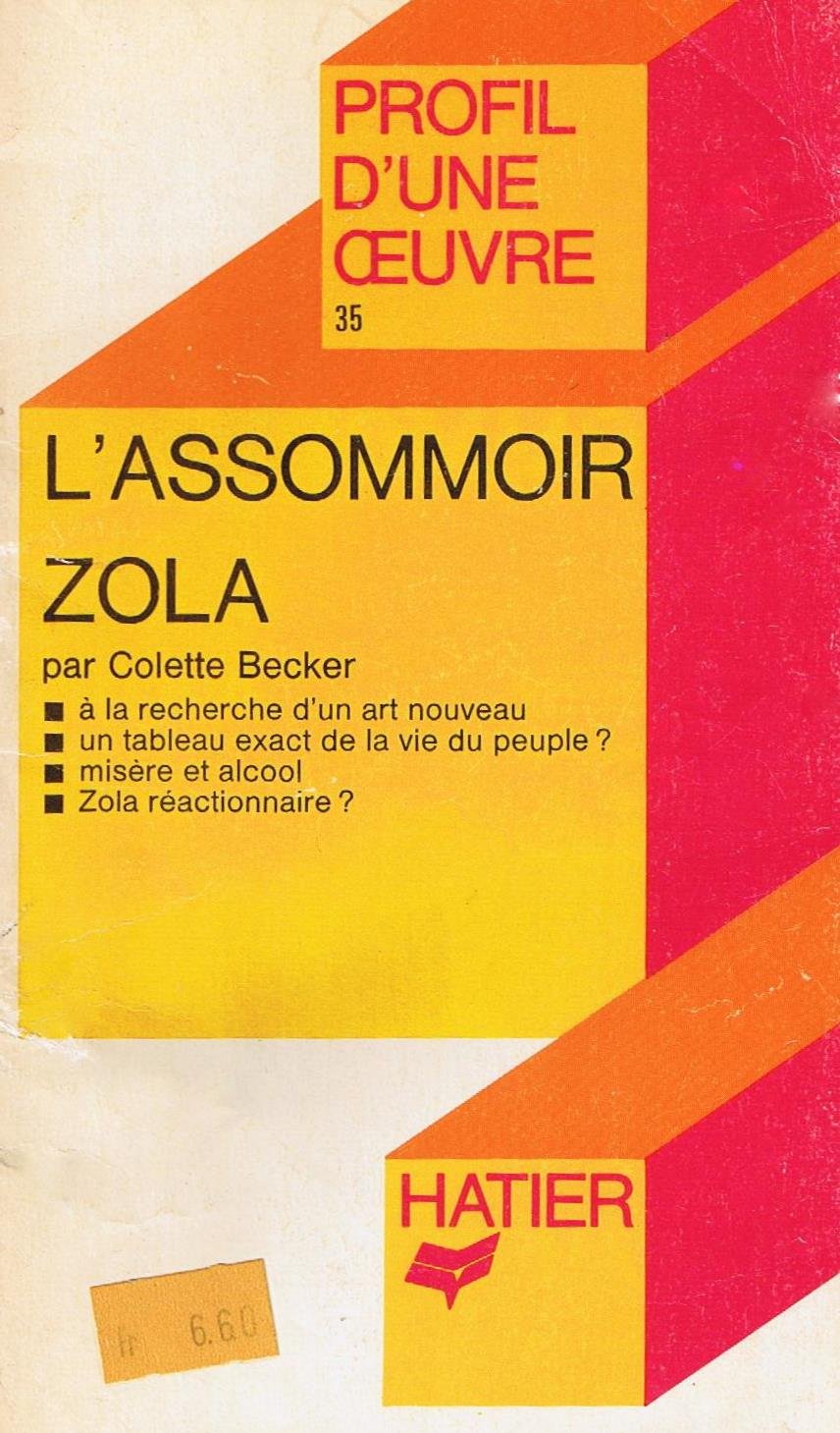 couverture de : L'ASSOMMOIR de ZOLA