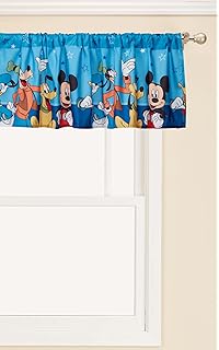 Amazon Com Disney Mickey Mouse Playground Pals Curtain Panel