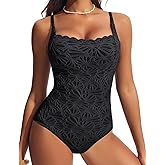 Hanna Nikole Womens One Piece Swimsuit Tummy Control, Womens Swimsuits 2026, Modest Bathing Suit for Women