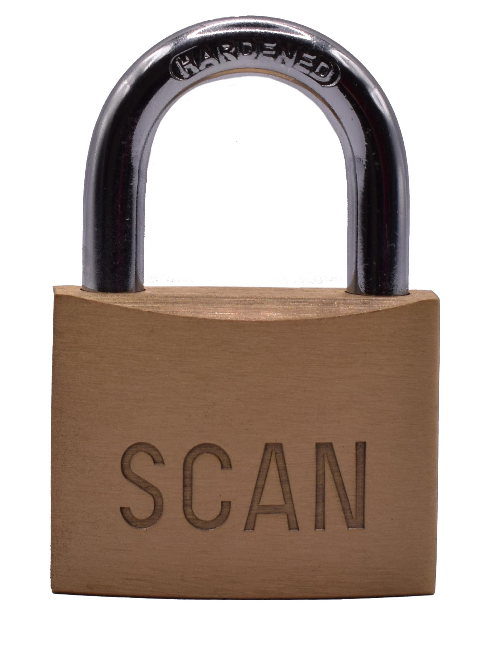 SCAN SCAPLB50 Brass Padlock