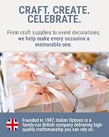 Italian Options Grosgrain Ribbon 16mm White Roll 10m for Bows Gift Crafting view 6