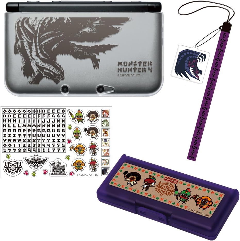 Amazon 3ds Ll用 モンスターハンター4 アクセサリーセット For ニンテンドー3ds Ll アクセサリーキット