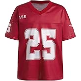 SOLY HUX Girl's Summer Jersey Shirts V Neck Short Sleeve Graphic Tees Oversized T-Shirt Tops