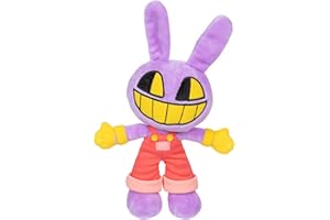 Amazing Digital Circus Figurine en peluche Jax de luxe, figurine de 20,3 cm fabriquée avec des matériaux de qualité supérieur