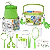 GIFTRRTOY Bug Catcher for Kids - Outdoor Insect Catching Kit with Butterfly Net, Bug Box, and Storage Bag - Non-Toxic Educational Toys for Nature Exploration, for Boys & Girls Ages 3-12