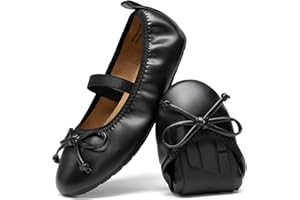 DREAM PAIRS Girls Ballet Flats Dress Shoes Mary Janes Ballerina Shoes
