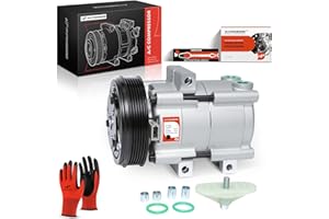A-Premium Air Conditioner AC Compressor with Clutch Compatible with Ford F-150 4.2L 1997-2006, F-150 Heritage 4.2L 2004
