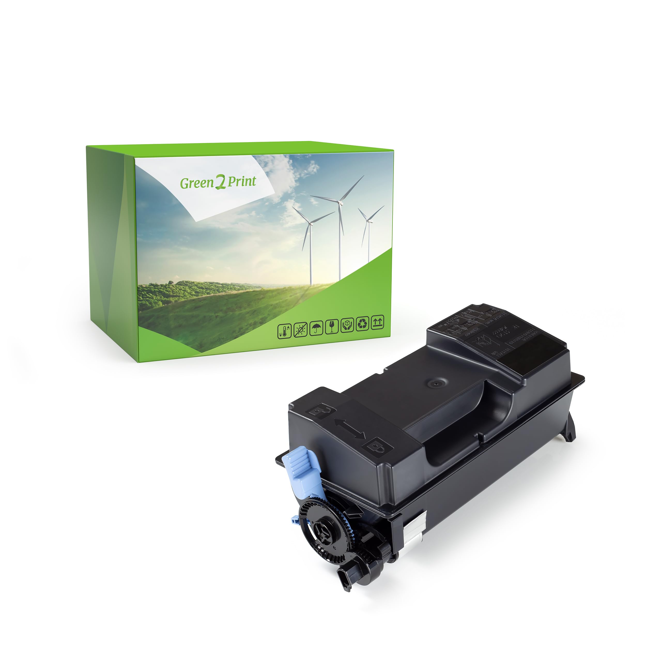 Green2Print Toner black 25000 pages replaces Kyocera TK-3190, 1T02T60NL0 Toner cartridge for Kyocera ECOSYS M3655IDN, M3660IDN, M3860IDNF, M3860IDN, P3055DN, P3060DN, P3155DN, P3260DN