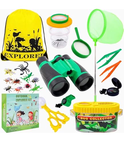 OYKSRR Enseble Explorateur Extérieur Jouets, Kit Aventurier Enfant