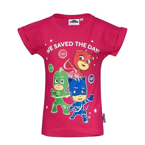 Official Licensed PJ Masks Girls Long Sleeve Top TShirt 100 Cotton 2