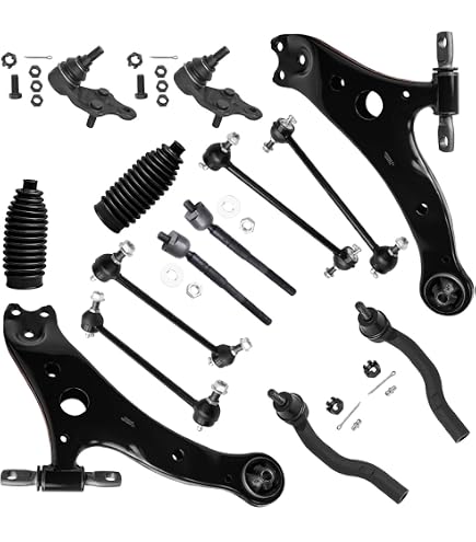 Complete 10-Piece Suspension Kit For 2010-2015 Lexus RX350/RX450h - Struts, Shocks, Sway Bars & Tie Rods