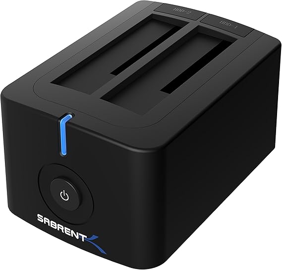 Sabrent Estación de acoplamiento de disco duro externo USB 3.0 a SATA