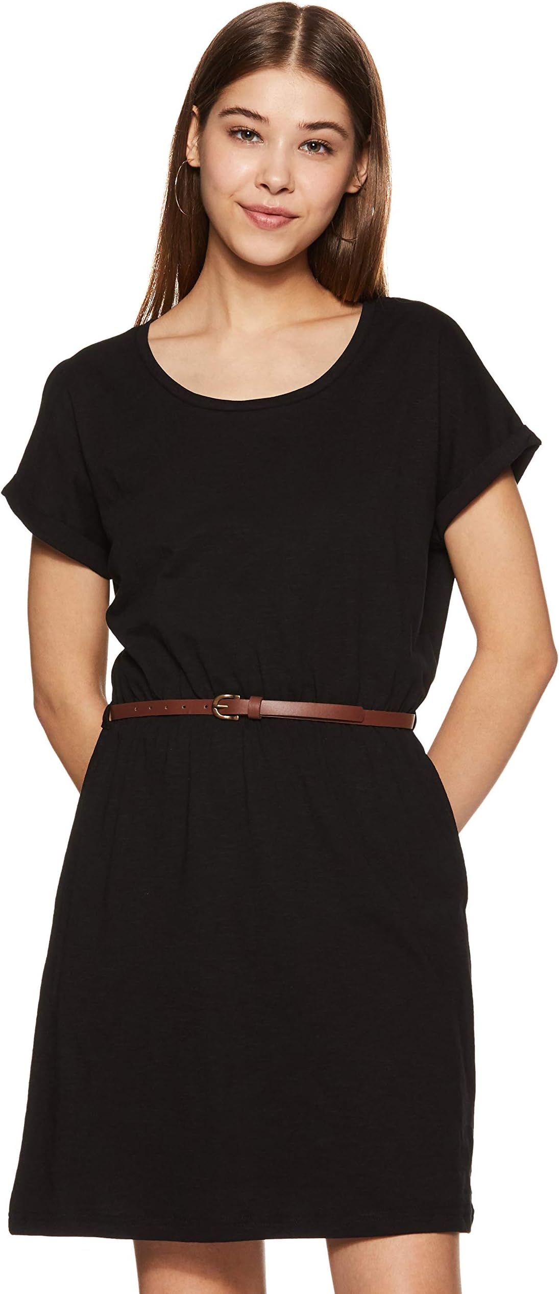 Amazon Brand - Symbol Cotton Shift Dress