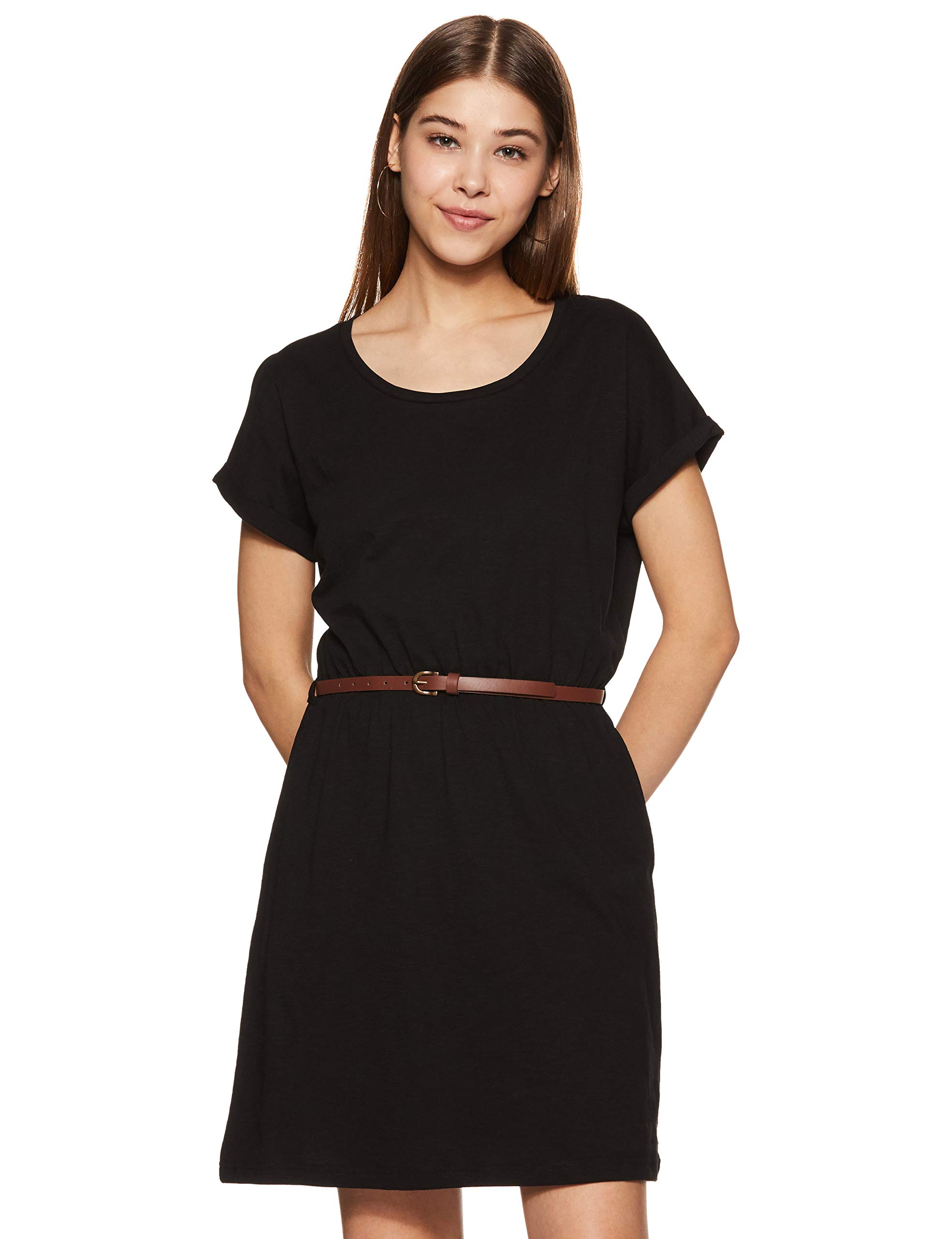 Amazon Brand - Symbol Cotton Shift Dress