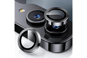 WSKEN for Z Flip 7 Camera Lens Protector Case Cover - Ultra HD Anti-Reflective Tempered Metal Glass Anti Scratch Rear Camera Screen Protector Film for Samsung Galaxy Z Flip 7 5G Accessories,Black