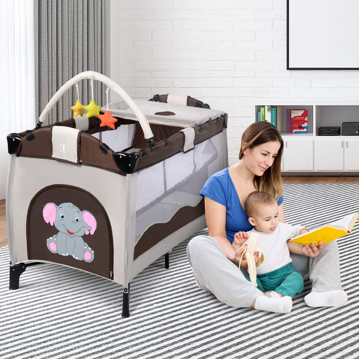meowzers portable baby bed