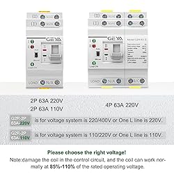 GEYA Mini ATS Dual Power Automatic Transfer Switch