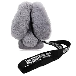DasKAn 3D Bunny Ears Plush Case for iPhone 5 / 5S