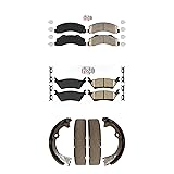 Transit Auto Front Rear Ceramic Disc Brake Pads Kit