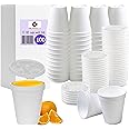 12 OZ Foam Cups for Hot & Cold Drinks, USA-Made 100-Pack - Ideal Styrofoam Coffee Cups, Insulating To-Go Cups for Soda, Tea, Juice - Sturdy, Disposable & comparable to Industry standard 12J12