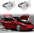 Motrobe Tesla model 3 model Y model X model S Ultra-Bright Step LED Puddle Door Lights Car Logo Projector Welcome Light 2016-2021