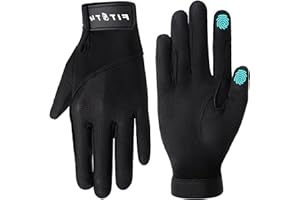 FitsT4 Sports Horse Riding Gloves Equestrian Women Mesh Breathable Gloves for Horseback Riding Touchscreen