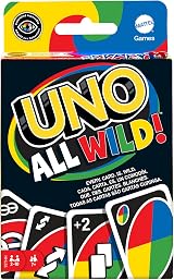 Mattel UNO All Wild Card Game 112 Cards Gift for Family 7 Years & Up view 2