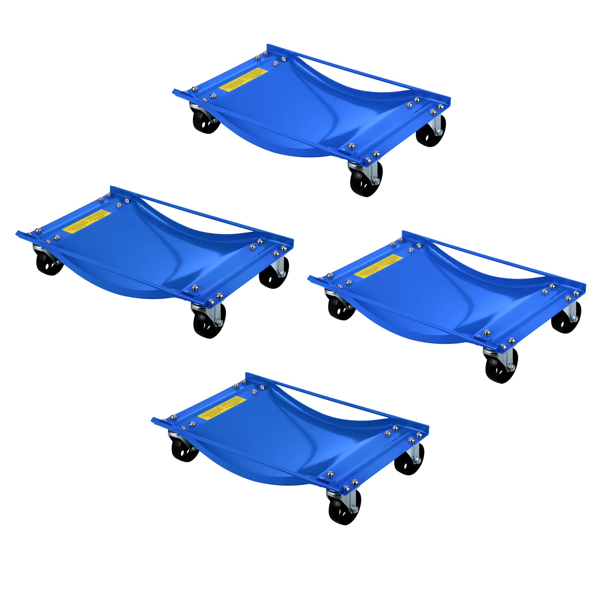 Photo 1 of ***No rollers***Car Wheel Dolly Set of 4, Vehicle Rollers Dolly for Moving Car with Heavy Duty 3.5 Inch Steel Wheels, 24x15 Inches, Capacity 10000LBS