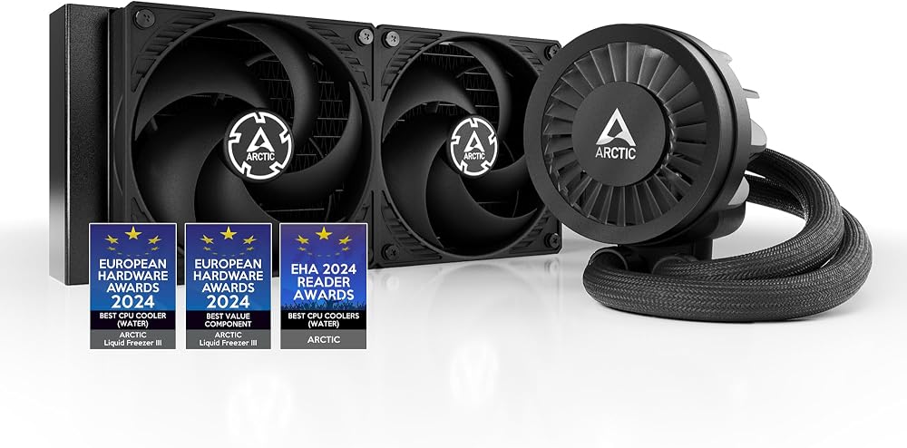 ARCTIC Liquid Freezer III 240 AIO Water Cooler, LGA1700/1851, PWM Pump