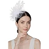 BABEYOND Fascinator Hats for Women - Tea Party Kentucky Fascinators Butterfly Headband Derby Wedding Flower Headpiece