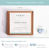 Fosse Living Fresh Linen Scented Wax Melts 16 Pack - Eco Friendly view 4