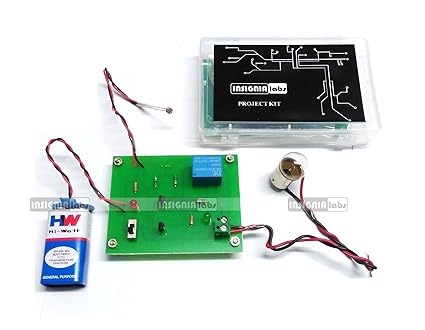 INSIGNIA LABS - LDR SENSOR BASED LIGHT/BULB CONTROL PROJECT - DIY ELECTRONIC SCHOOL COLLEGE PROJECT