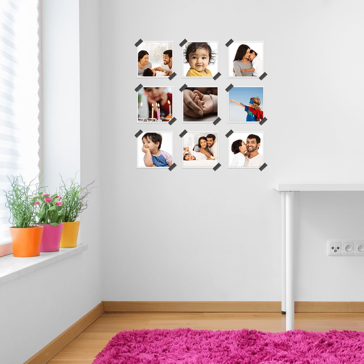 Canvera Wall Safe Decorative Washi Tape To Stick Prints Posters