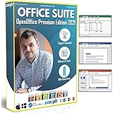 Office Suite 2022 Home & Student Premium | Open Word Processor, Spreadsheet, Presentation and Professional Software for Mac &