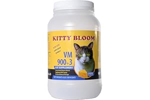 Kitty Bloom VM900 +3 | Concentrated Vitamin-Mineral with Taurine | Real Cheese Flavor (4 lbs.)