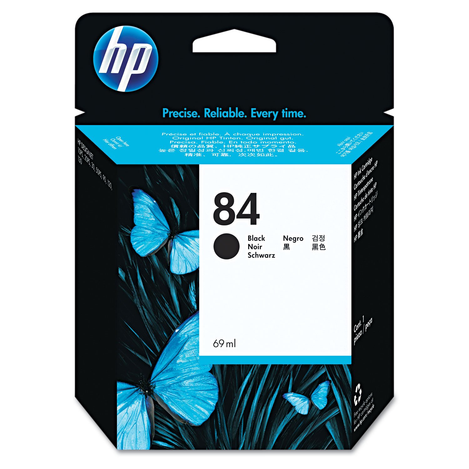 HP C5016A - NO.84 BLACK INK CARTRIDGE 69ML