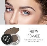 Anglicolor Eyebrow Gel Brow Pomade 6 Shades Jet Black Water Resistant view 5