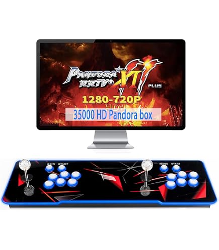 Amazon.com: TOJASDN 35000 Games in 1 Pandora Box Retro Arcade Game