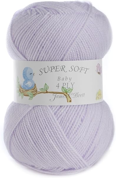 Baby 4ply Knitting Yarn By James Brett 100g Lilac By3 Amazon Co Uk Kitchen Home