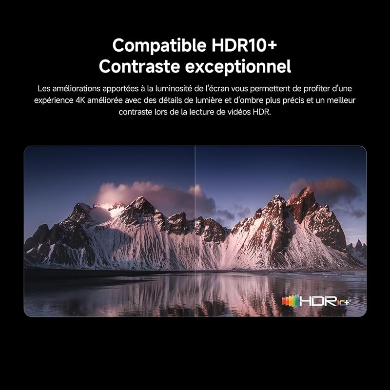 TV F Pro 65 Pouces 2025, 4K UHD QLED Smart Fire TV, L65MB-FPEU