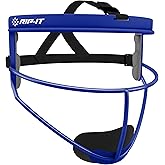 RIP-IT Original Defense Softball Face Mask | Lightweight Protective Softball Fielder's Mask