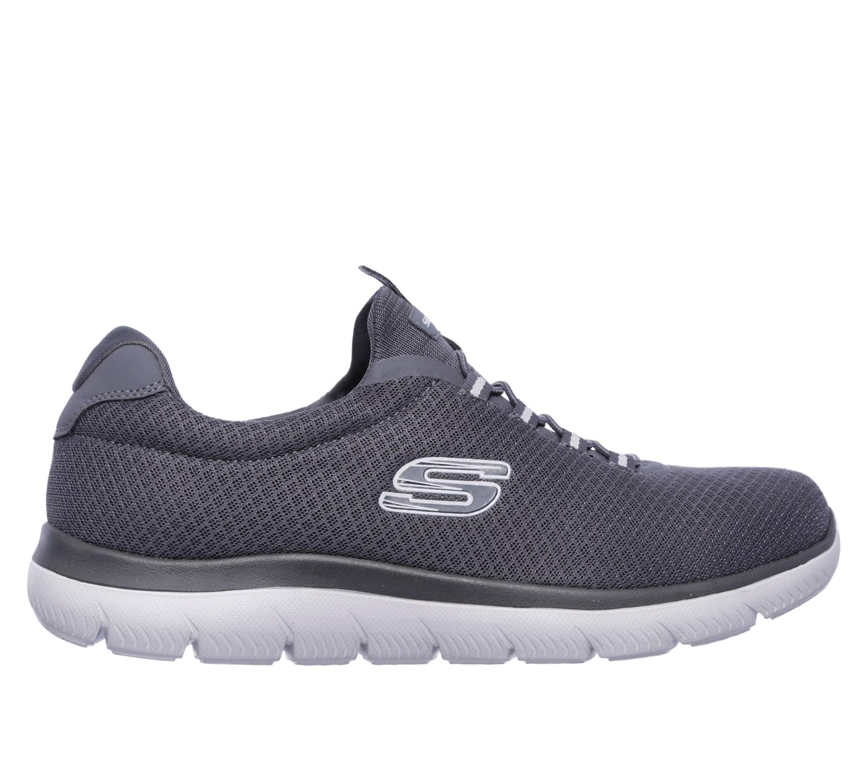 Skechers Herren Summits 52811 Turnschuhe, Charcoal Mesh/Trim, 46 EU 4