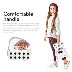 Delxo 13" Folding Step Stool for Kids and