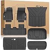 3W Tesla New Model Y Juniper Floor Mats and Cargo Liners, TPE Floor Liner for 2025 2026 Model Y, Trunk Mats & Seat Back Cover Protector, Tesla Model Y Juniper Accseeories(Not For Standard), Vigormold™
