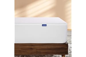 Acnalboma King Mattress Protector Tencel 100% Waterproof Mattress Protector,Silky Soft & Breathable,Cooling Mattress Pad Cover Fitted 18" Deep Pocket Noiseless White,78"x80"